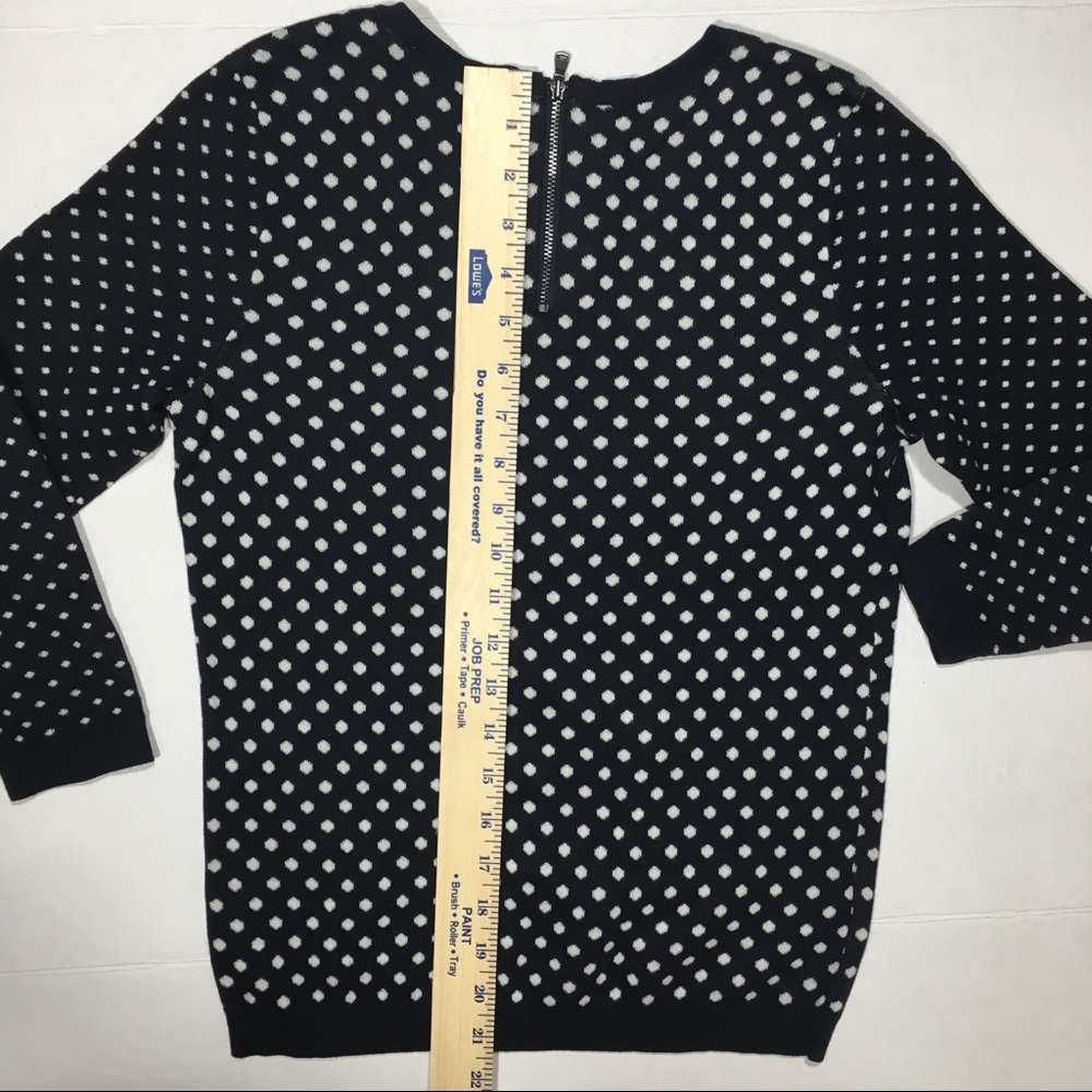 Ann Taylor LOFT Polka Dot Sweater. Small - Picture 2 of 6